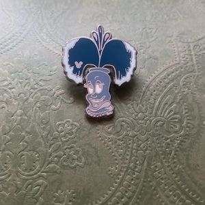 Disney World of Color Fountain Water Whip Blue HM Disney Pin 3 of 5